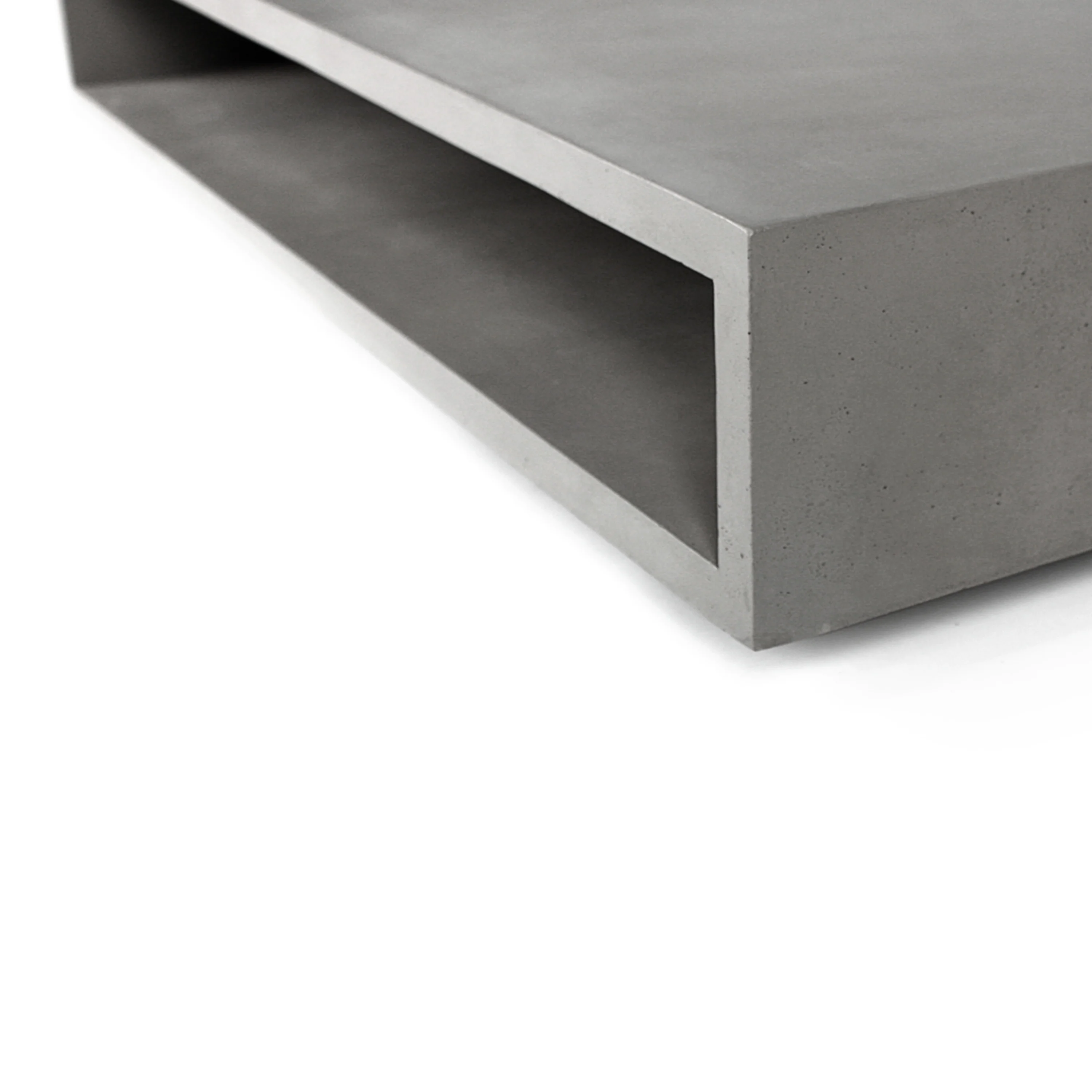 Lyon Beton Monobloc Rectangular Coffee Table - Image 4