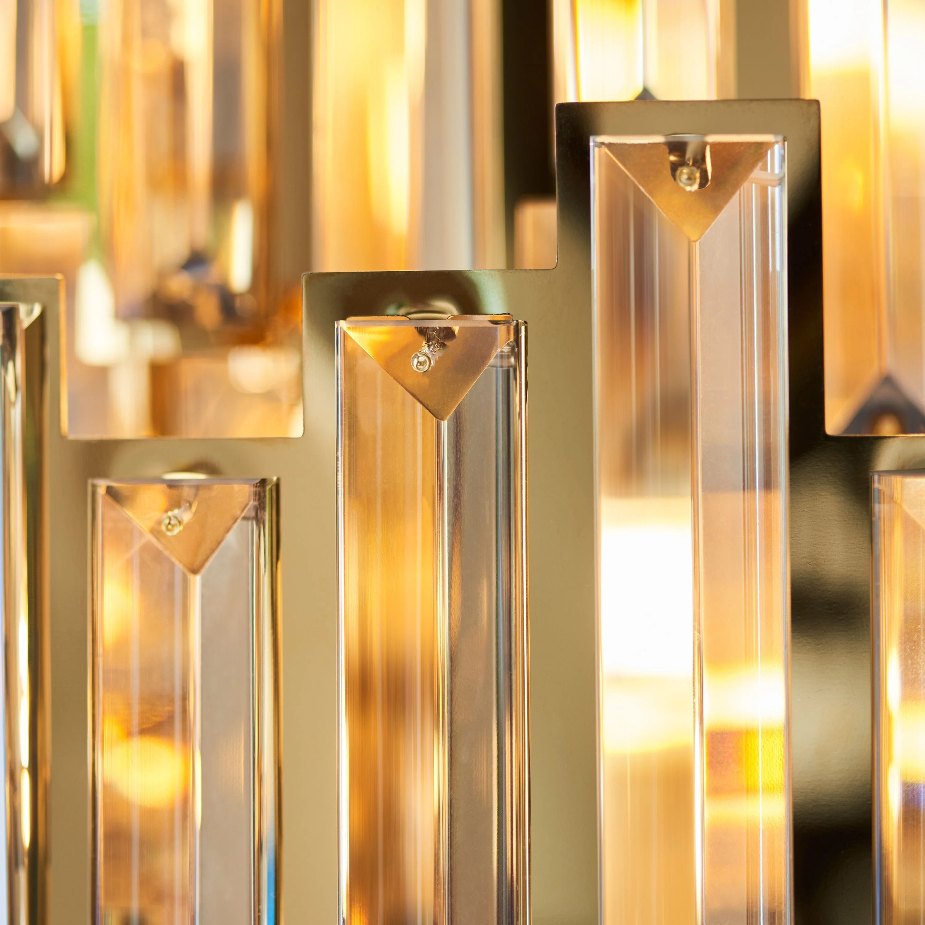 Lyra Chandelier in Champagne and Gold – 15 Lights - Image 6