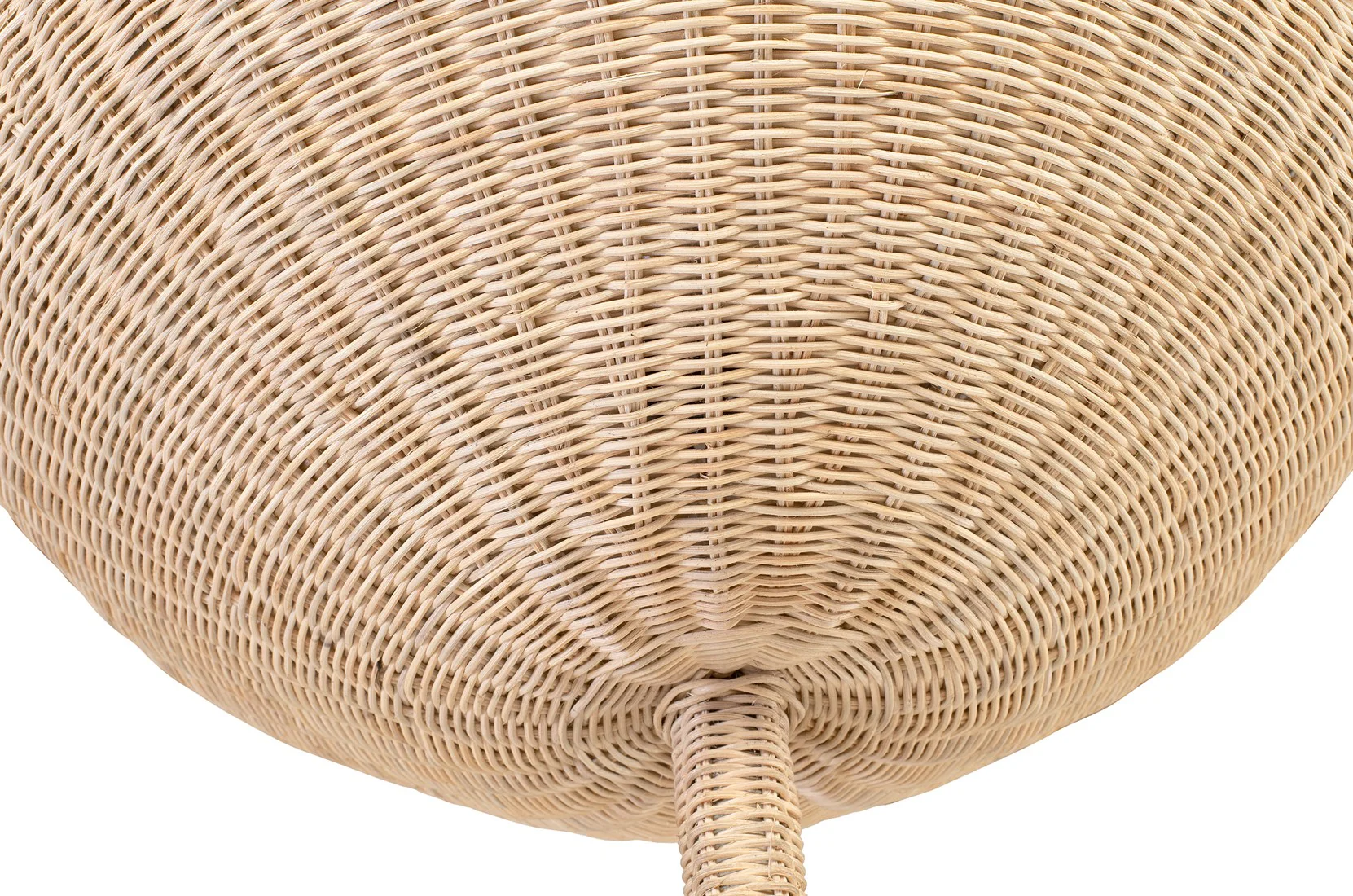 Lyric Floor Lamp in Natural Rattan - Image 5