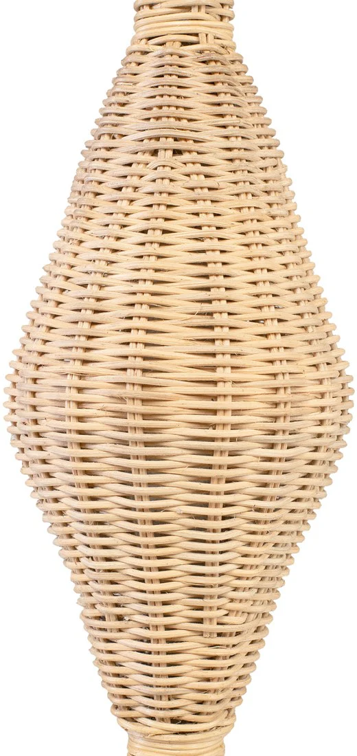Lyric Floor Lamp in Natural Rattan - Image 6