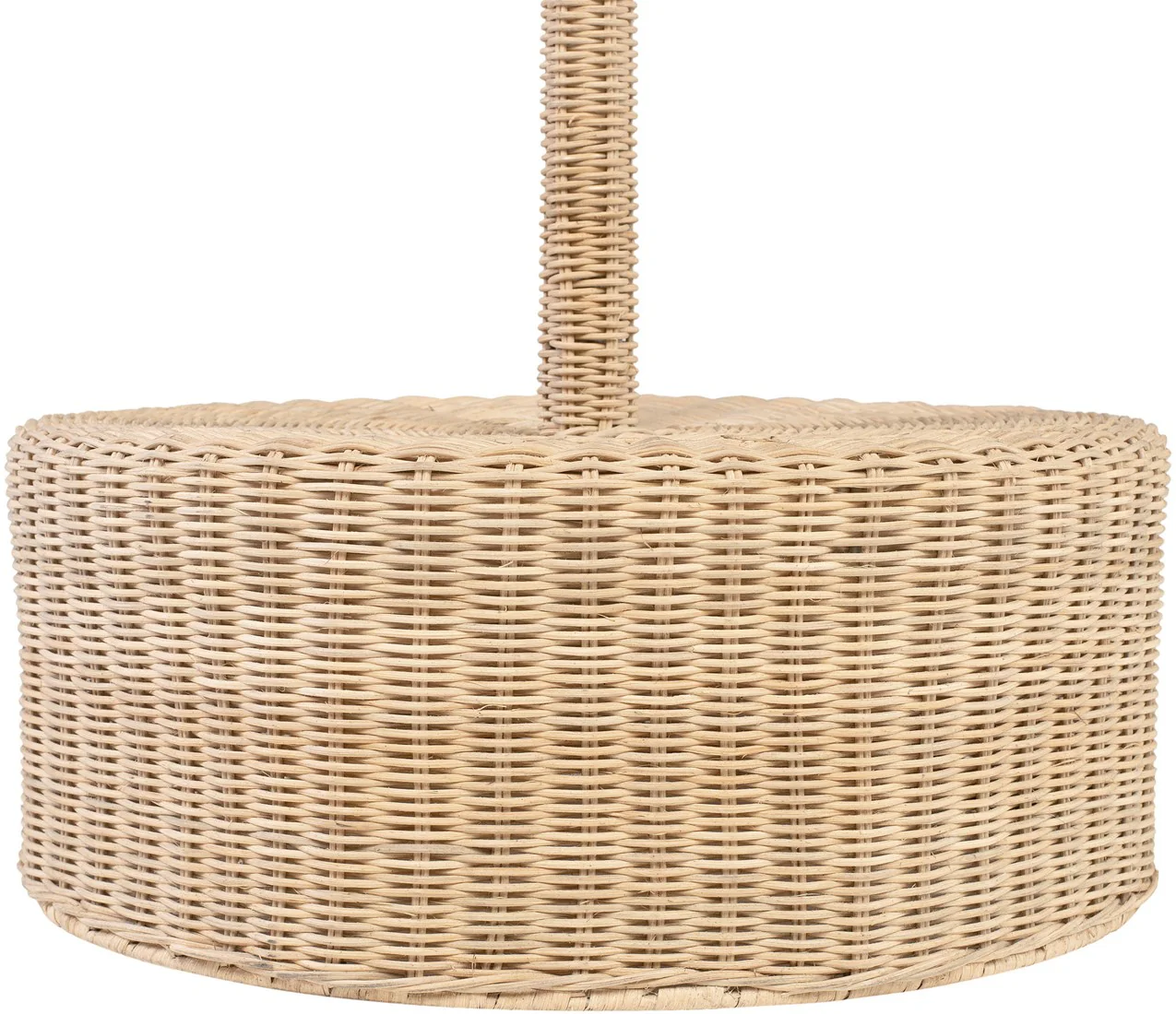 Lyric Floor Lamp in Natural Rattan - Image 7