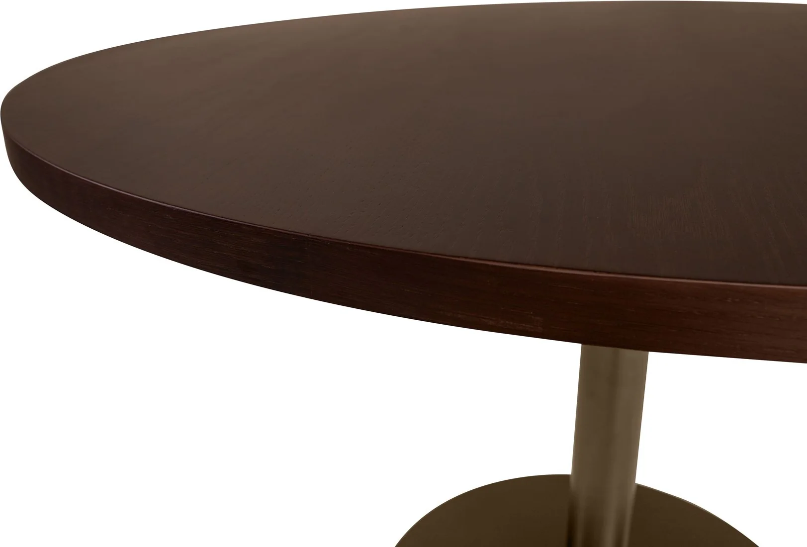 Mabel Round Dining Table – Brown Oak – 120cm - Image 2