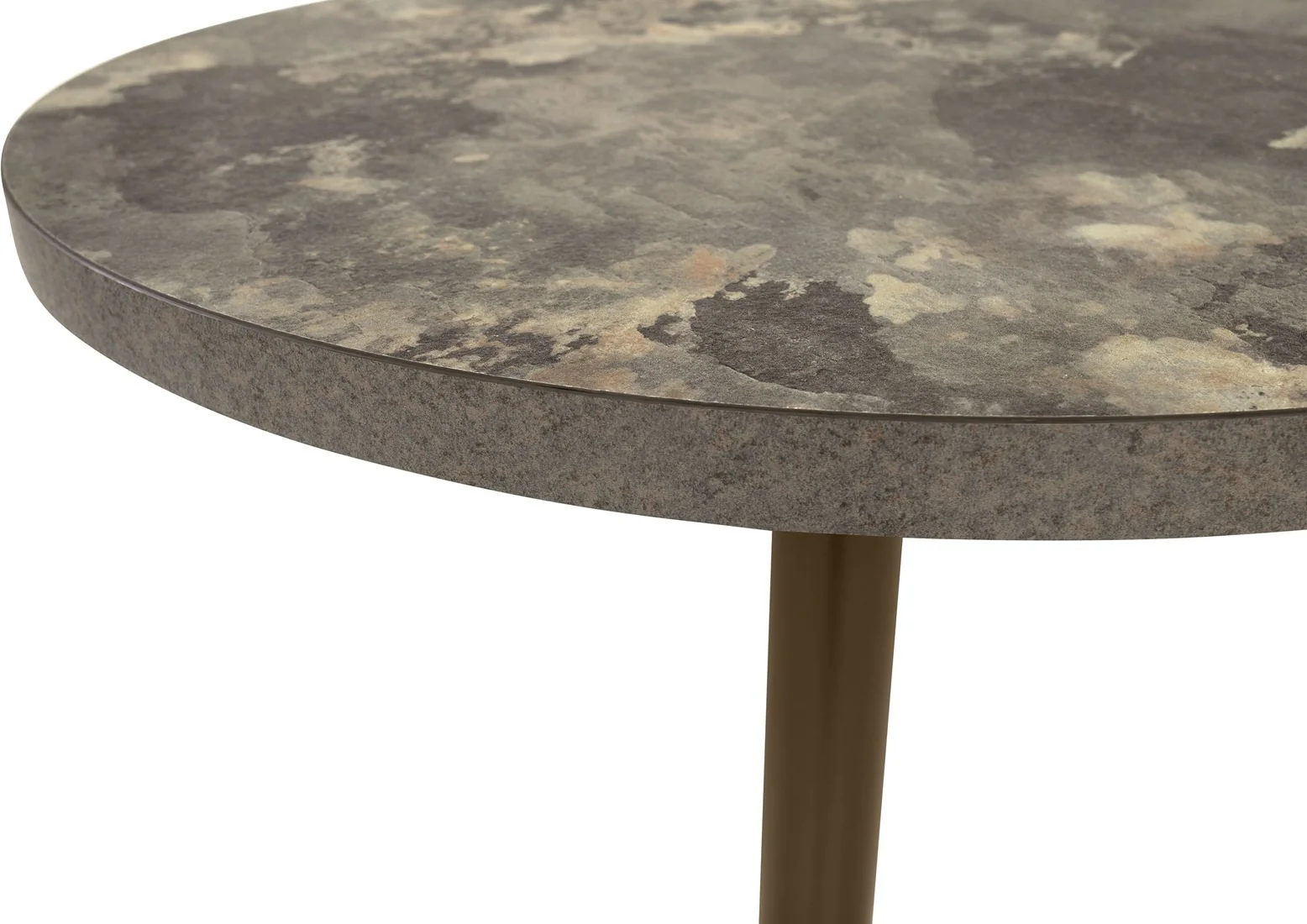 Mabel Round Dining Table – Slate – 70cm - Image 2