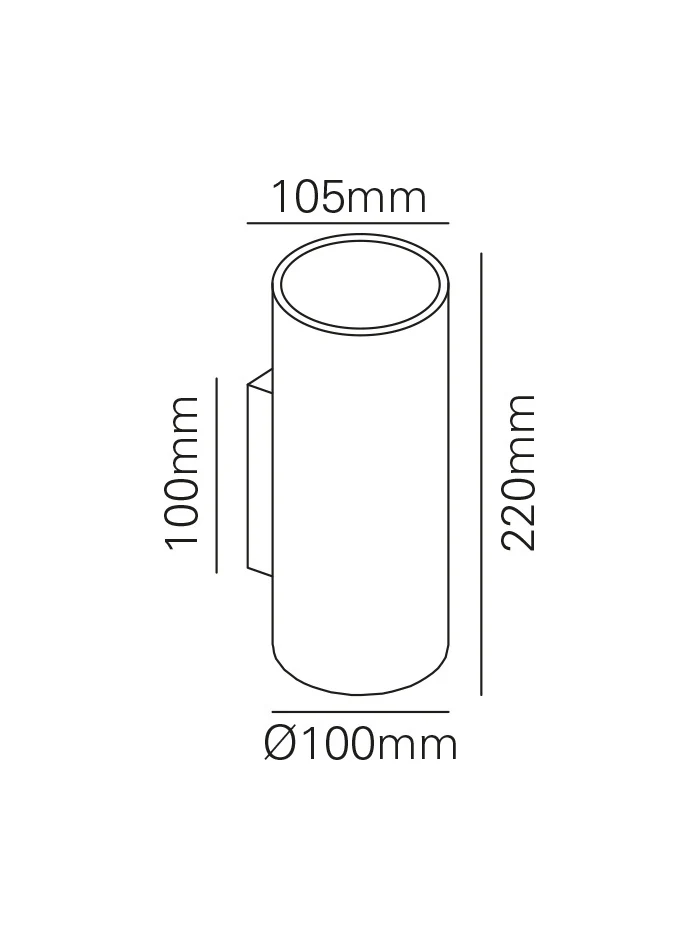 Maretti Lighting Gable Wall Lamp – Gunmetal - Image 6