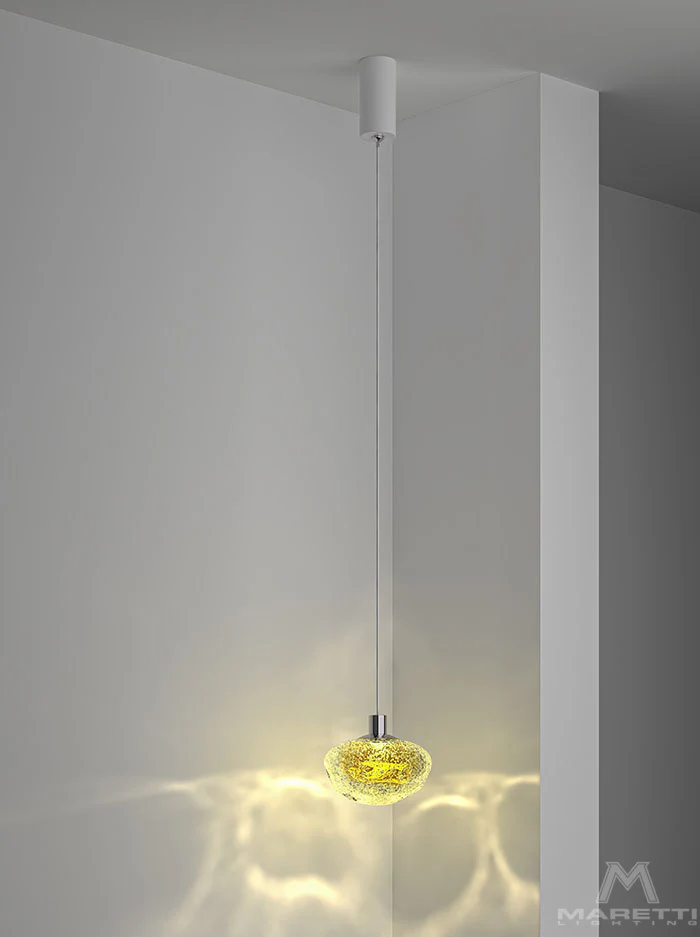 Maretti Lighting Soffio Hanging Lamp – Amber - Image 4