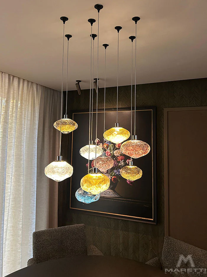 Maretti Lighting Soffio Hanging Lamp – Clear - Image 4