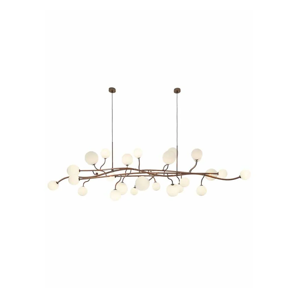 Maretti Lighting Vernazza Chandelier – 27 Lights – Opaque