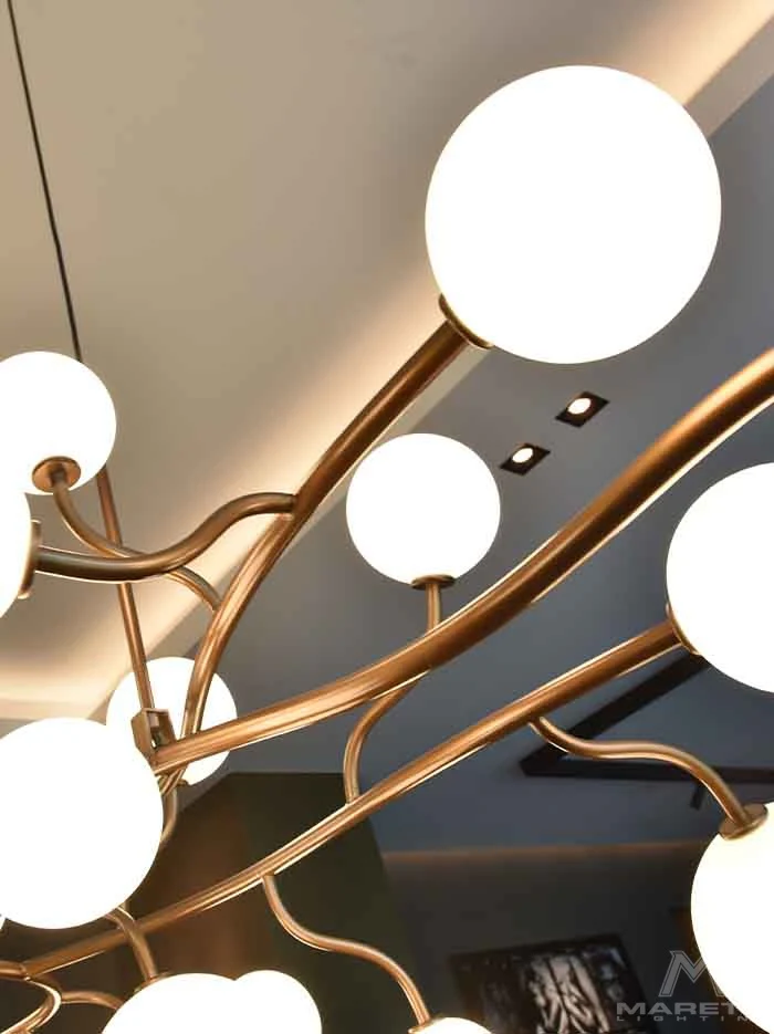 Maretti Lighting Vernazza Chandelier – 27 Lights – Opaque - Image 3