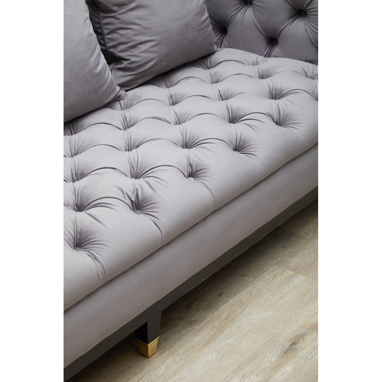 Marlowe 3 Seater Sofa - Grey - Image 7