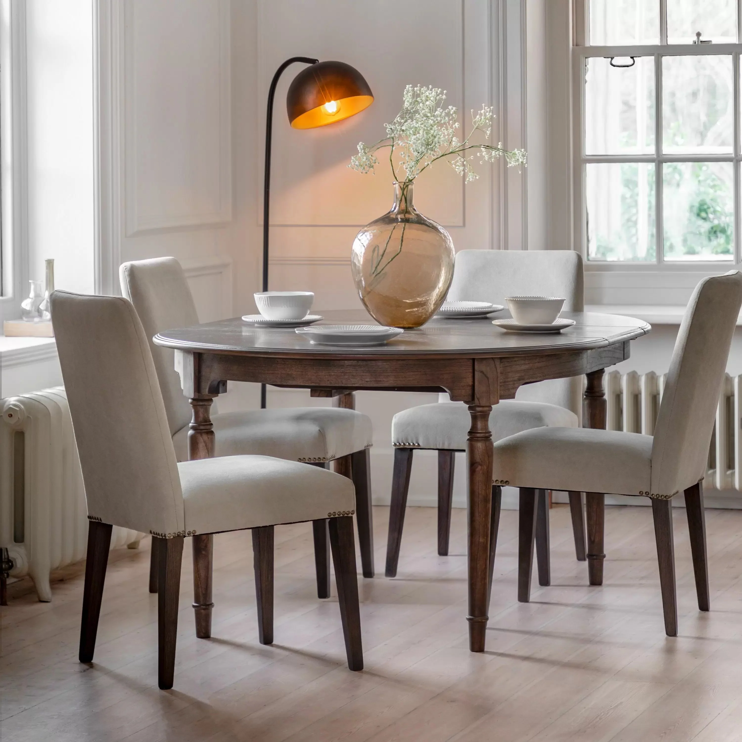 Marshall Extendable Dining Table – Coffee - Image 7