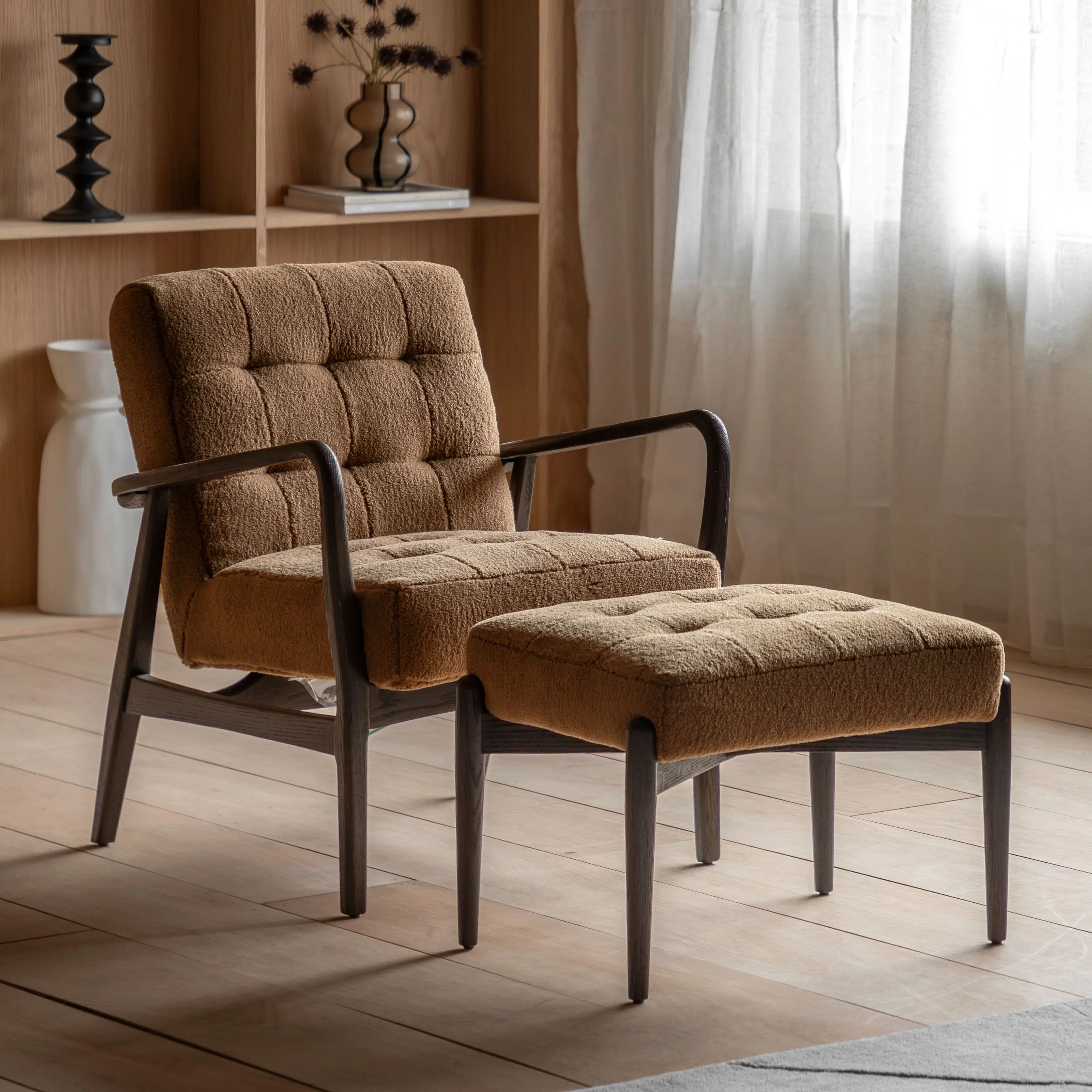 McClain Armchair – Ochre - Image 10