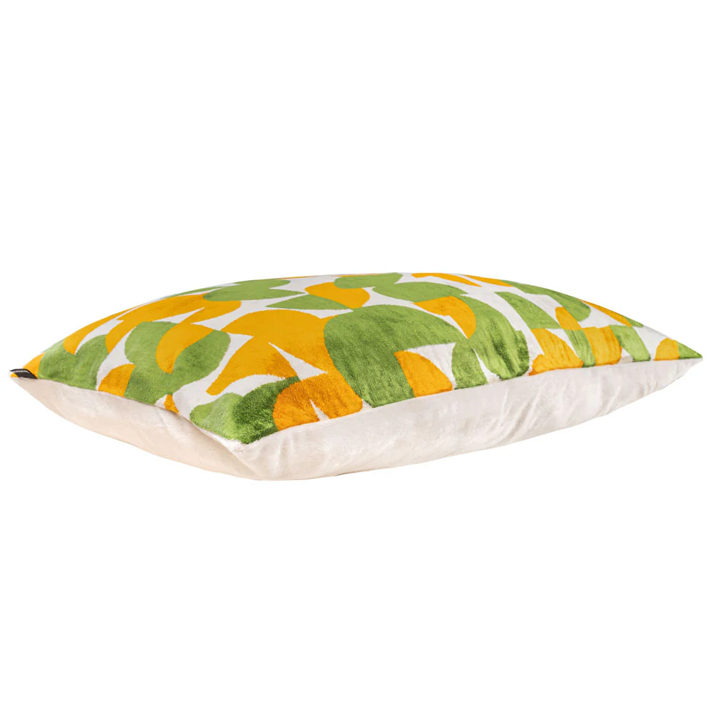 Melia Ikat Velvet Cushion Range (multiple designs) – Large - Image 4