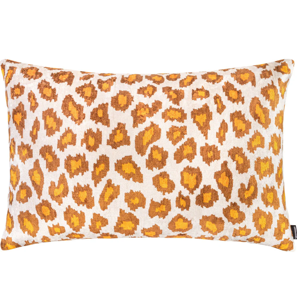 Melia Ikat Velvet Cushion Range (multiple designs) – Large - Image 9