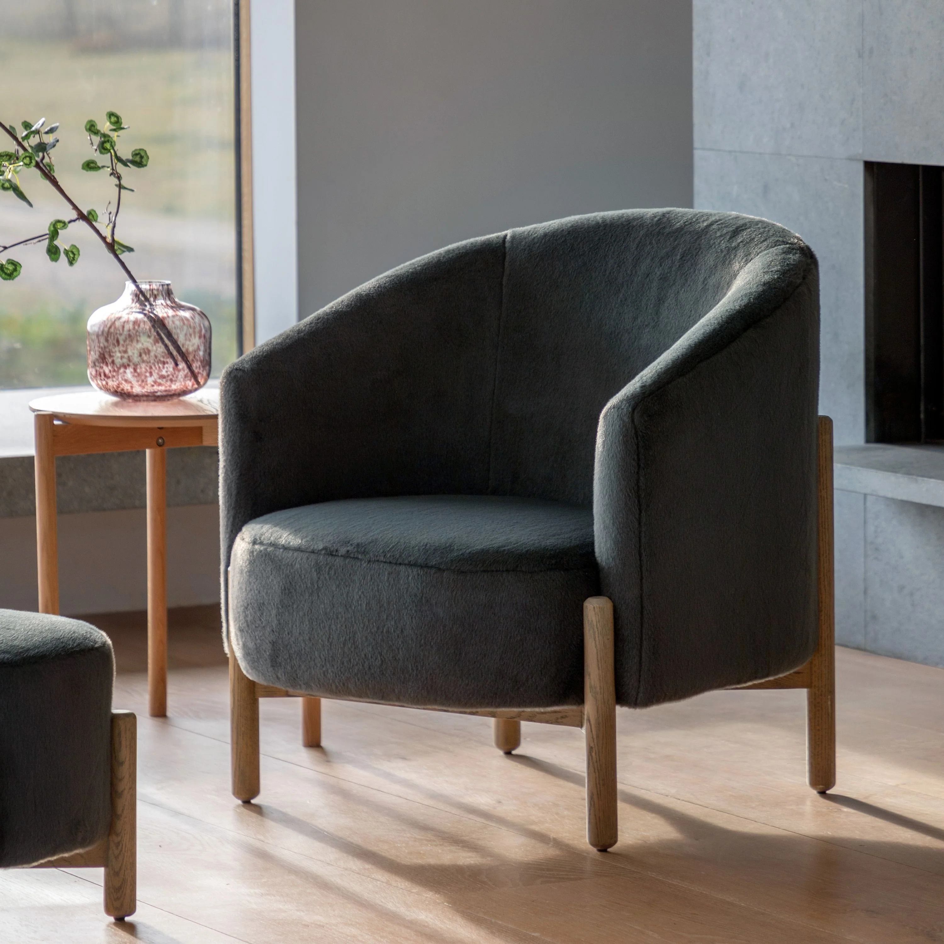 Milo Armchair - Alaska Graphite - Image 9