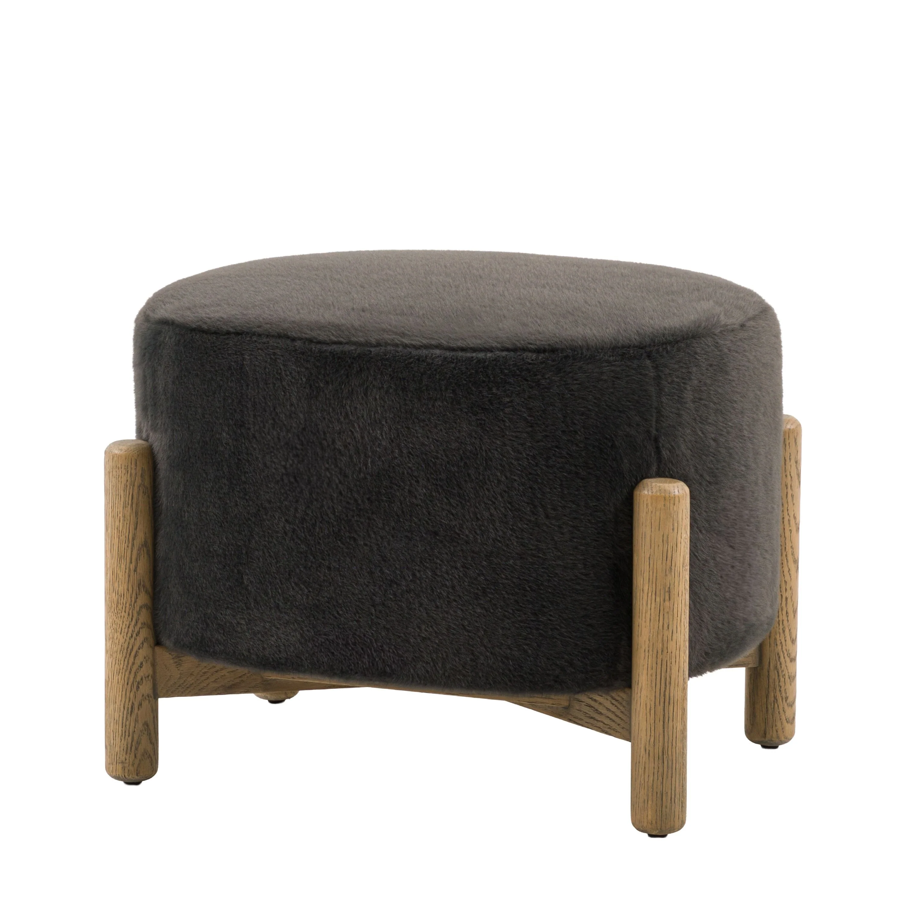 Milo Footstool - Alaska Graphite - Image 2