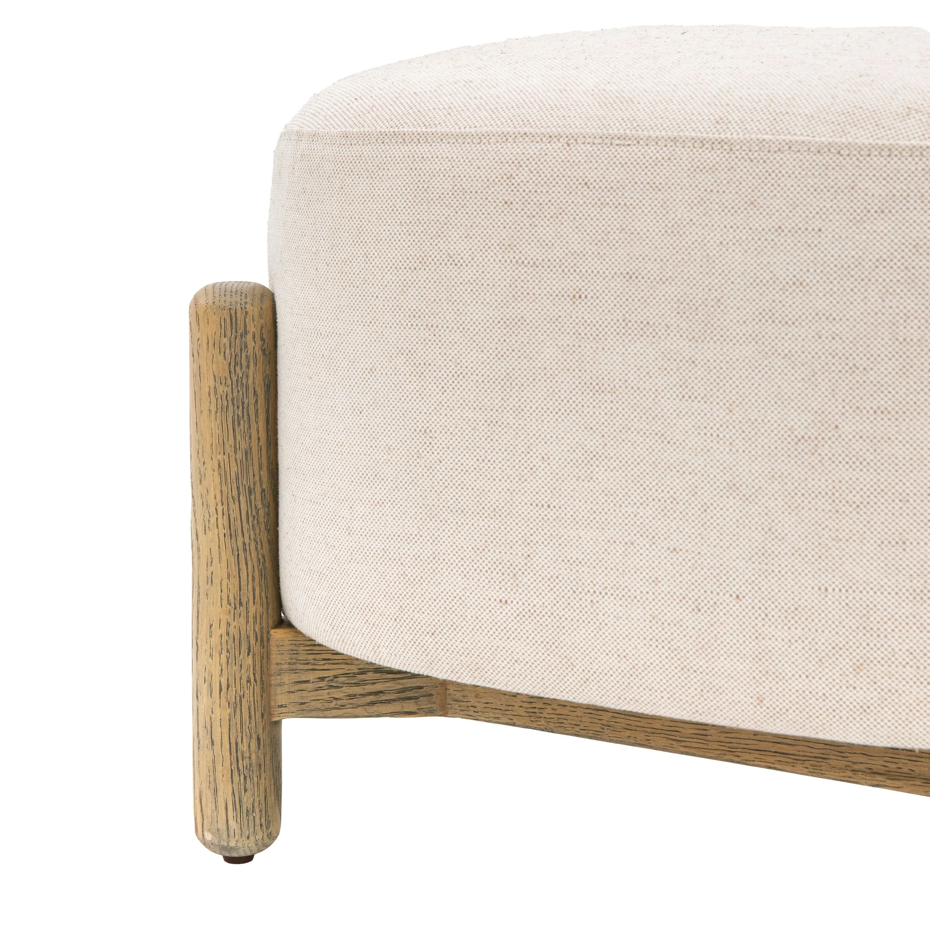 Milo Footstool - Natural - Image 5