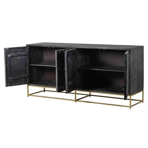 Morrow Rustic Sideboard in Mango Wood - Image 3