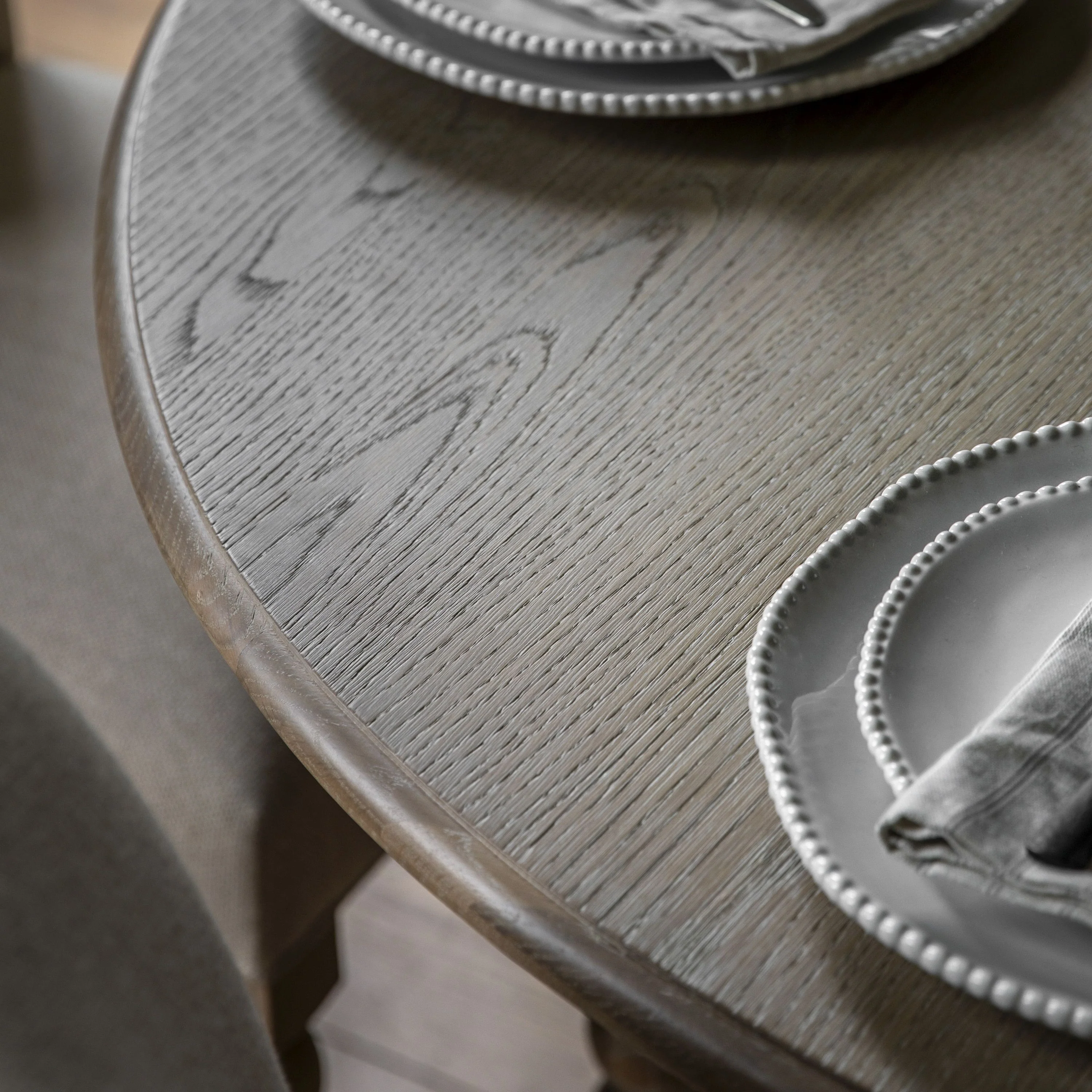 Oakville Extending Round Dining Table - Image 7