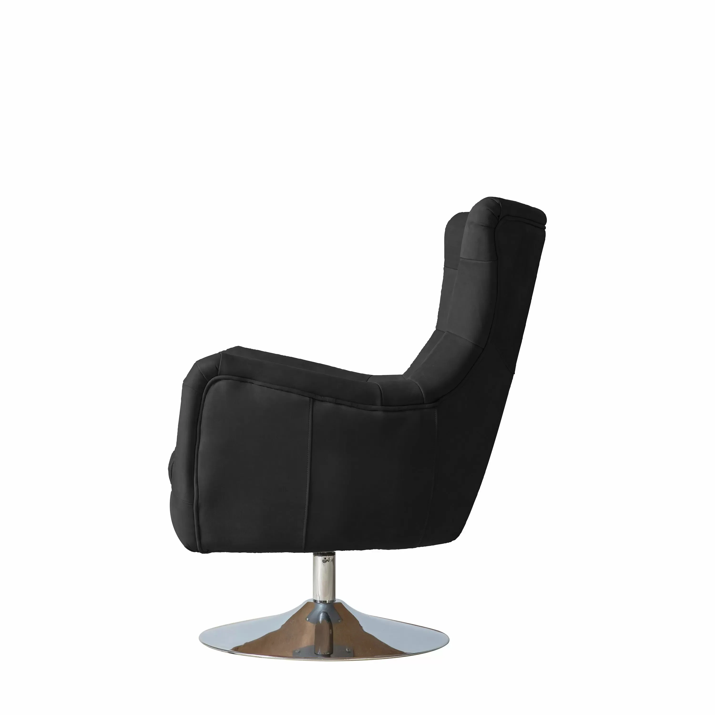 Orbit Swivel Chair – Antique Ebony - Image 3
