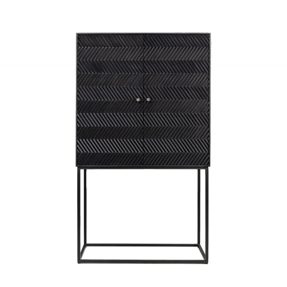 Orillie Cabinet with Mindi Wood
