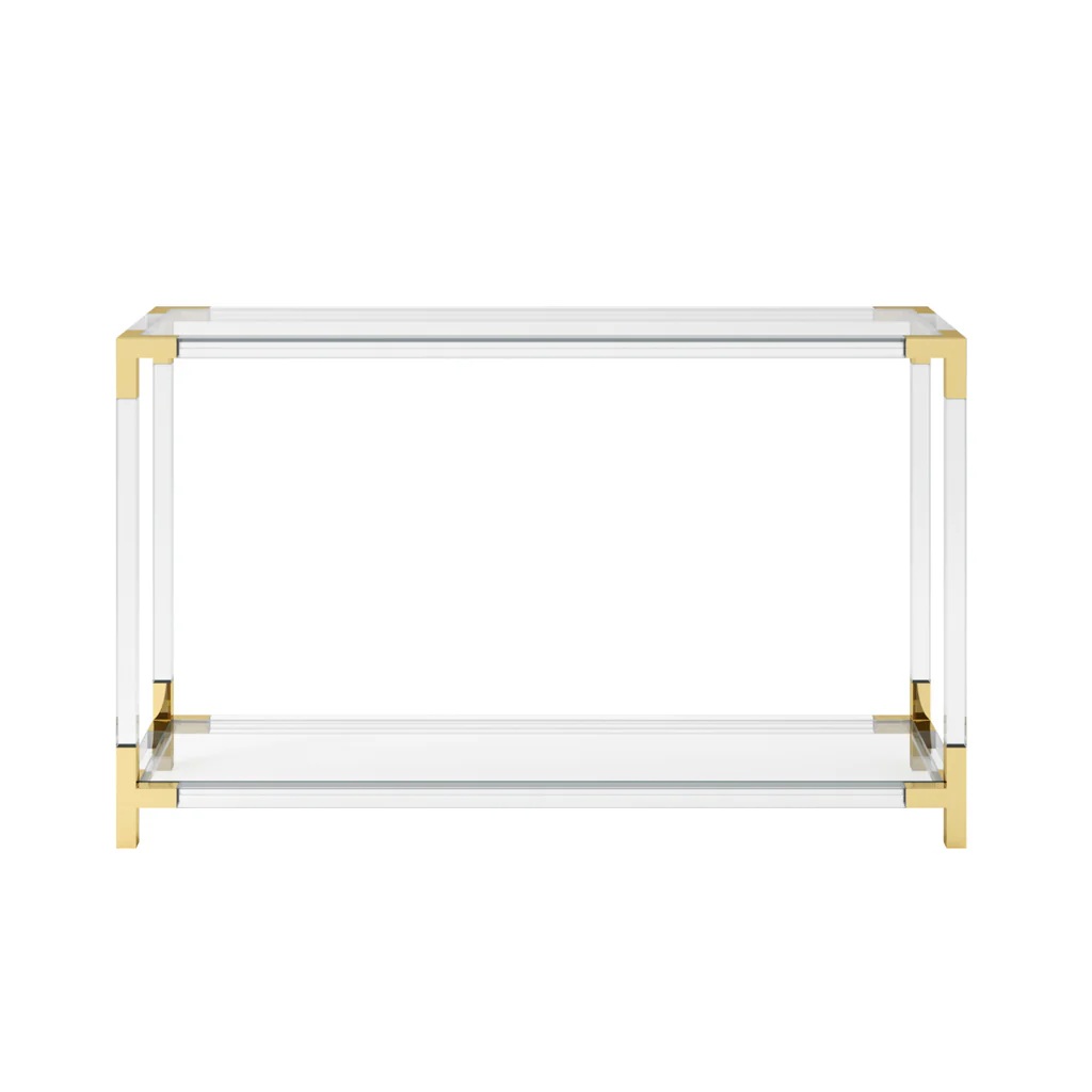 OTI Amangiri Clear Console Table - Image 2