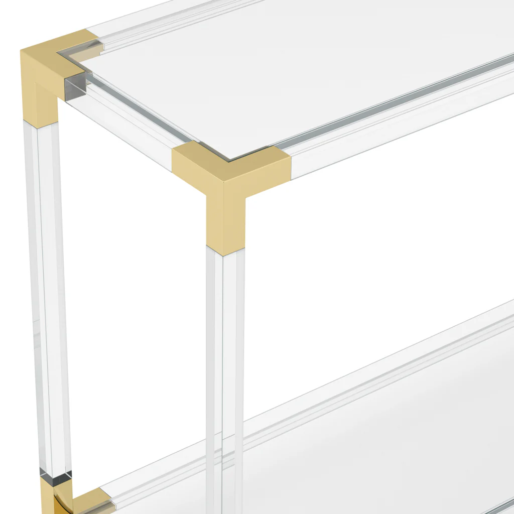 OTI Amangiri Clear Console Table - Image 3