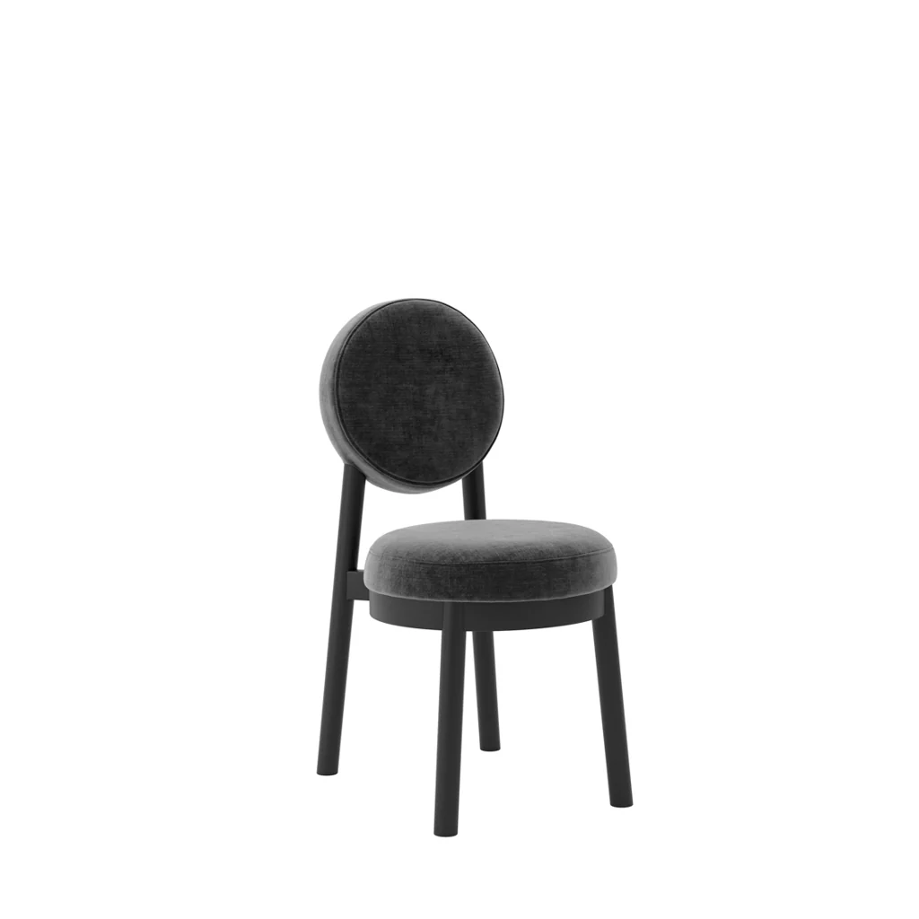 OTI Maru Dining Chair – Monument – Set of 2