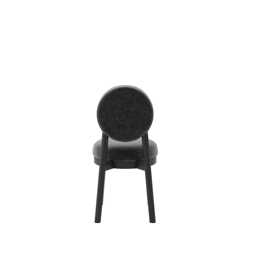 OTI Maru Dining Chair – Monument – Set of 2 - Image 4