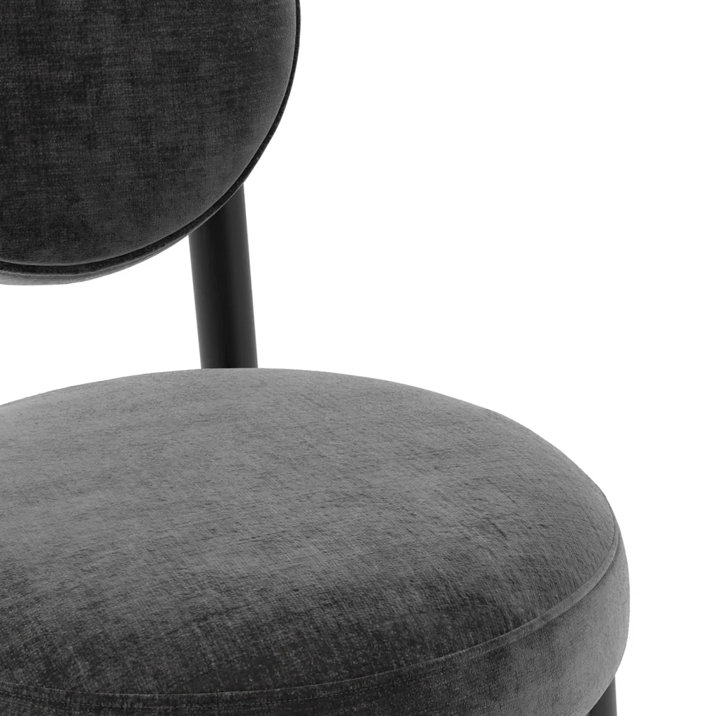 OTI Maru Dining Chair – Monument – Set of 2 - Image 5