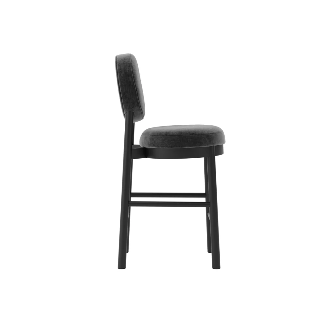 OTI Maru Counter Stool – Monument - Image 3
