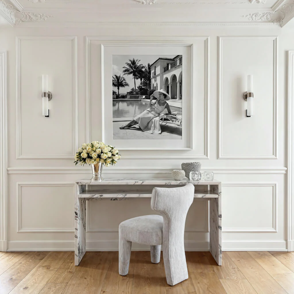 OTI Raffles Desk – Calacatta - Image 3