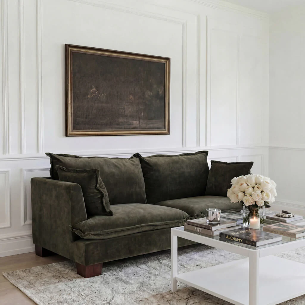 OTI Suffolk 3-Seater Sofa – Olive - Image 5