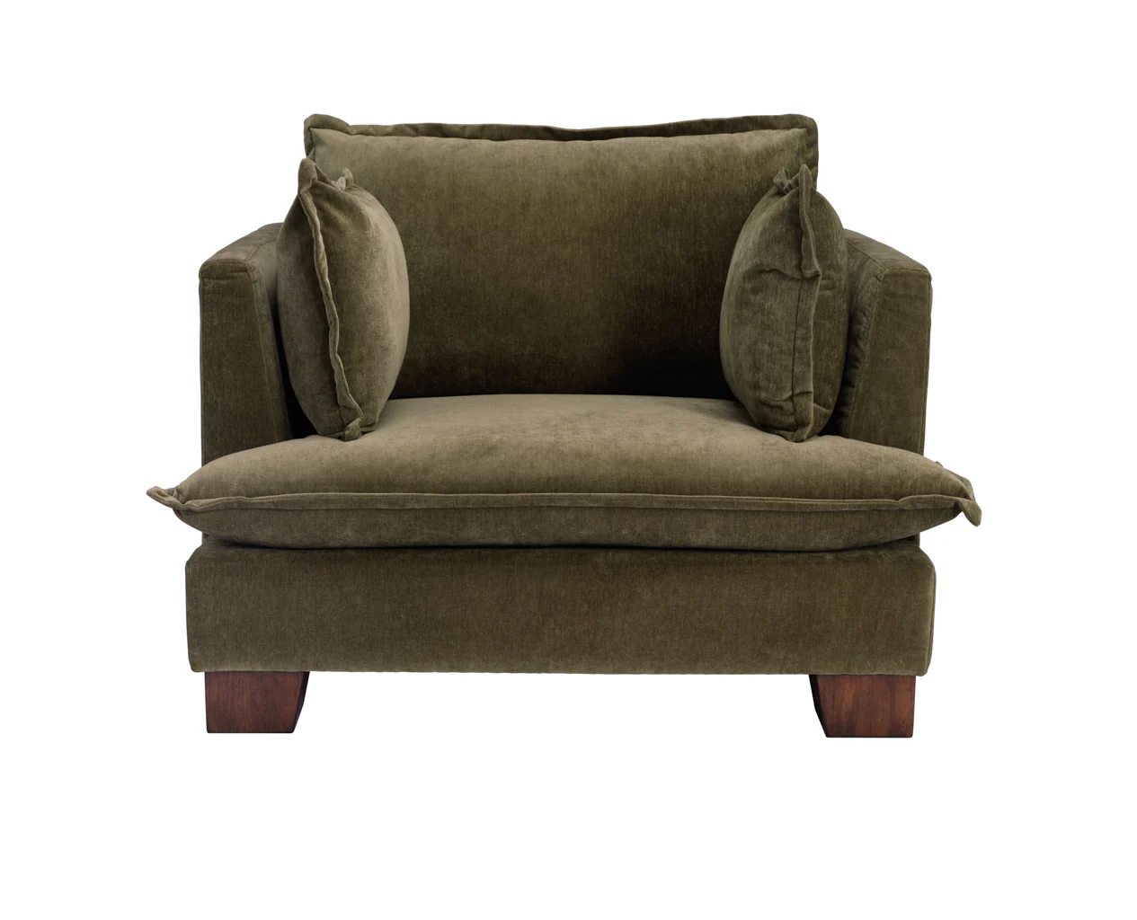 OTI Suffolk Armchair – Olive - Image 2