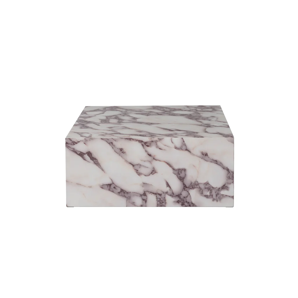 OTI Sur Square Coffee Table – Calacatta Viola - Image 2