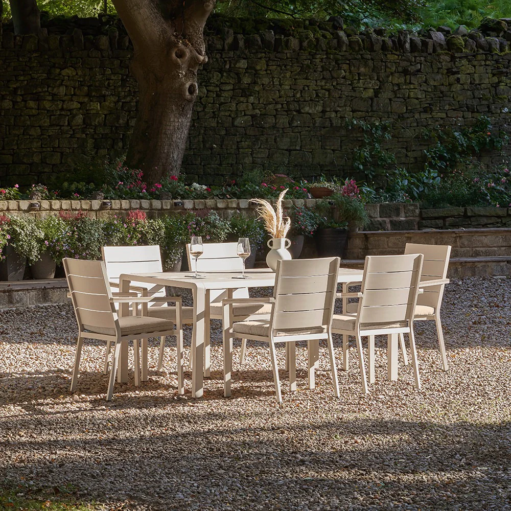 Pacific Lifestyle Aruba Outdoor 6 Seater Dining Set - Image 12