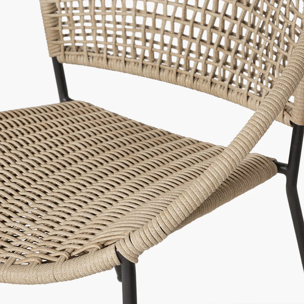 Pacific Lifestyle Dakota 4 Seater Outdoor Dining Set – Natural Wheat - Image 14