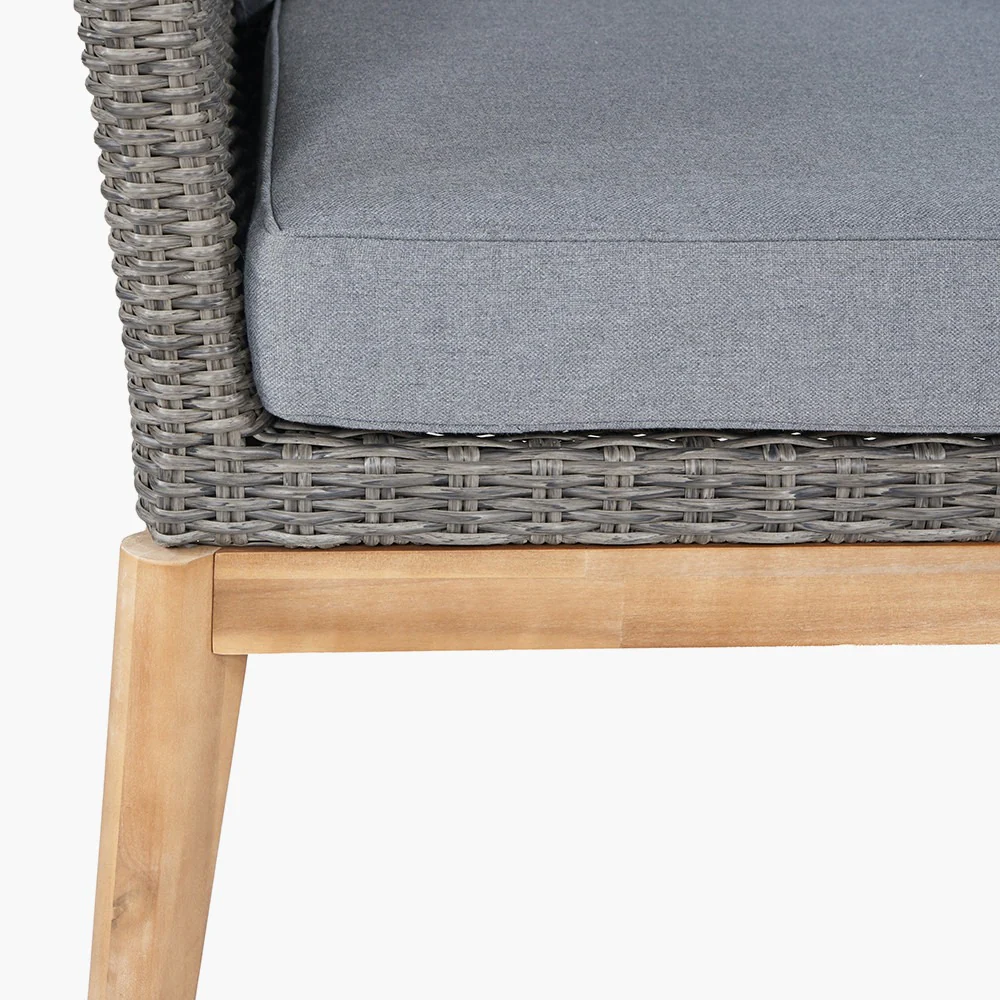 Pacific Lifestyle Larissa Outdoor Corner Seating Set – Kubu Grey - Image 3