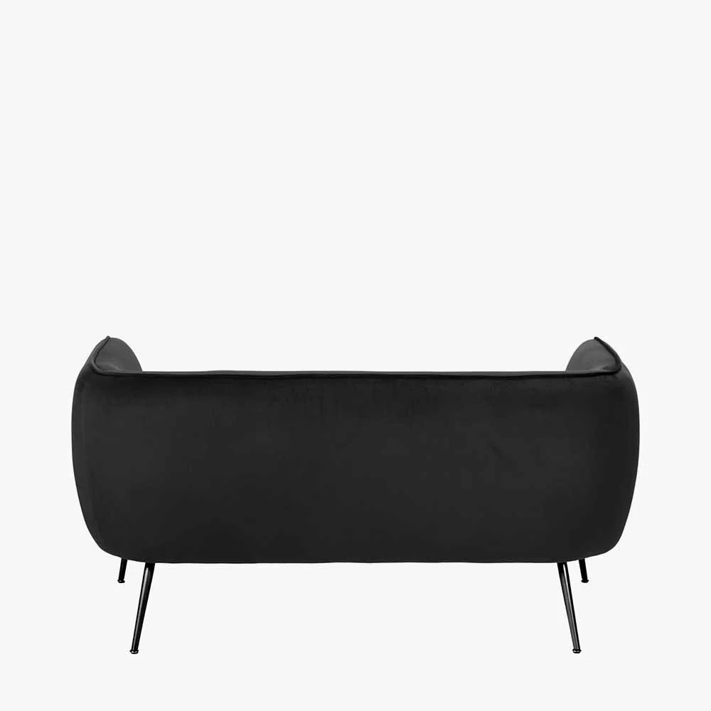 Pacific Lifestyle Lucca Sofa – Black Velvet - Image 4