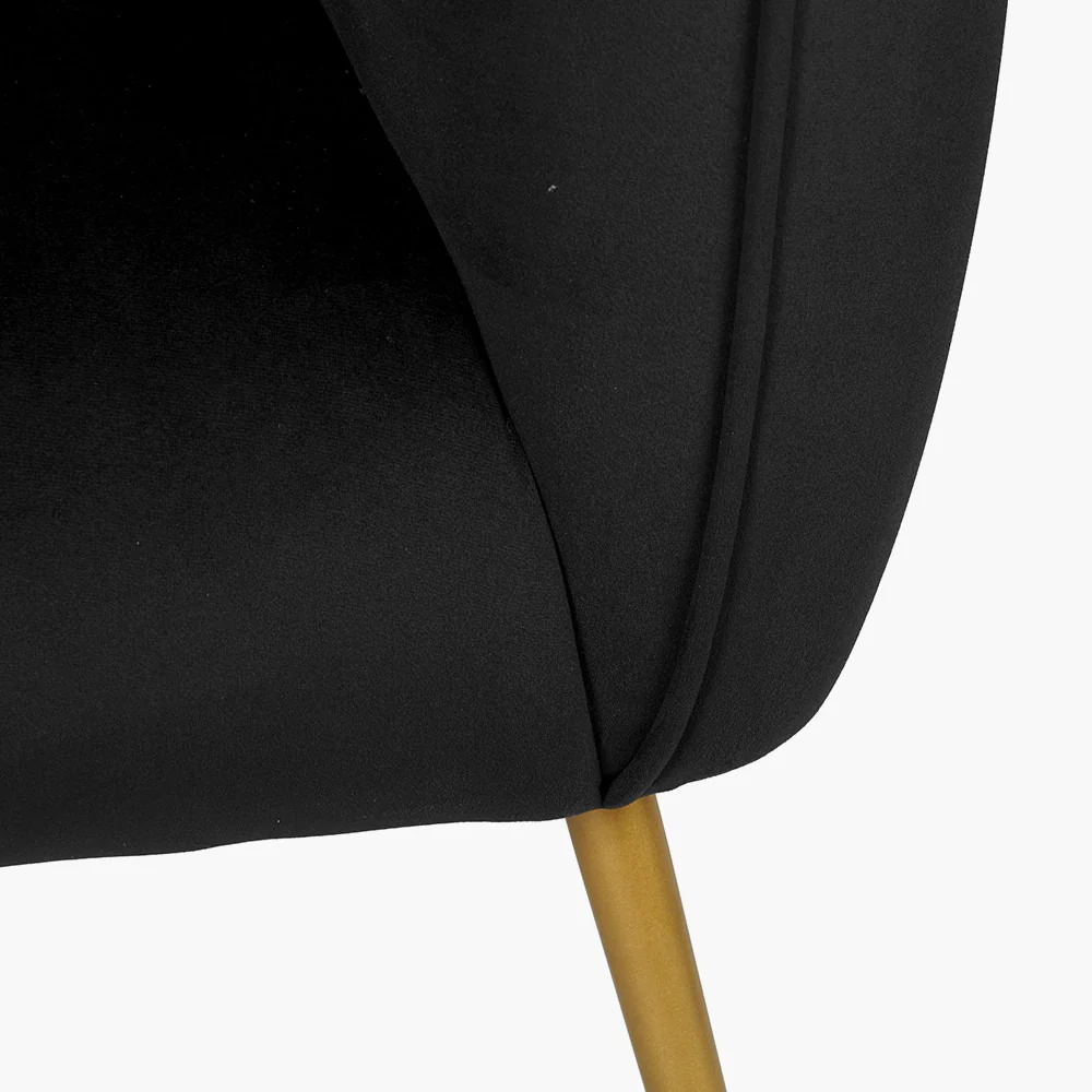 Pacific Lifestyle Lucca Sofa – Black Velvet - Image 7