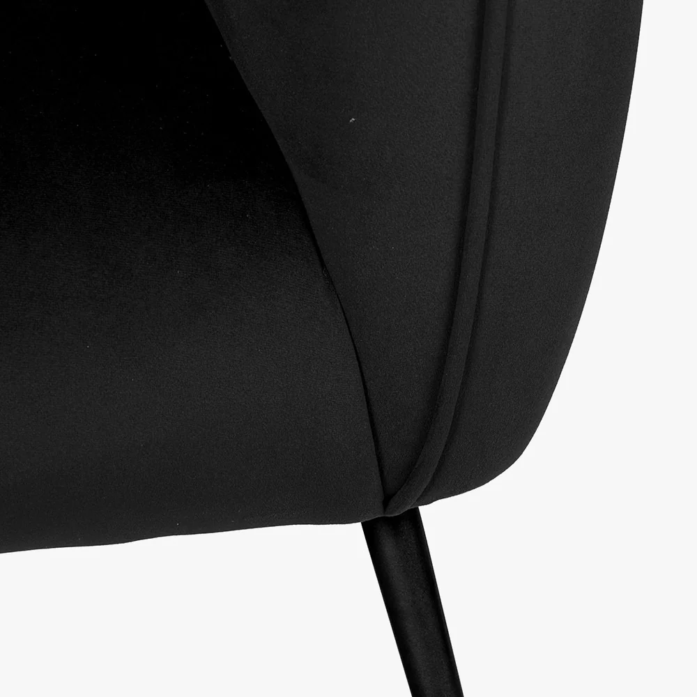 Pacific Lifestyle Lucca Sofa – Black Velvet - Image 8