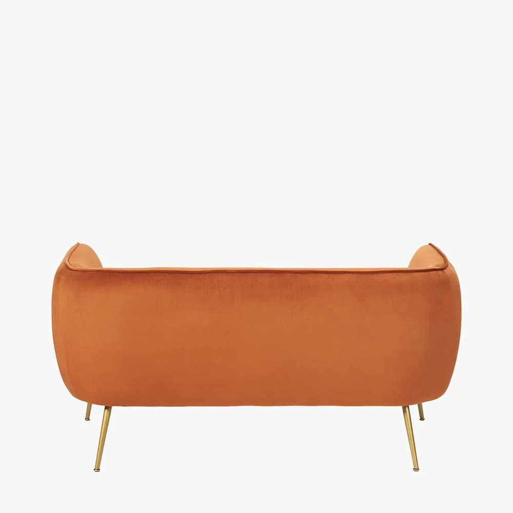 Pacific Lifestyle Lucca Sofa – Tobacco Velvet - Image 4