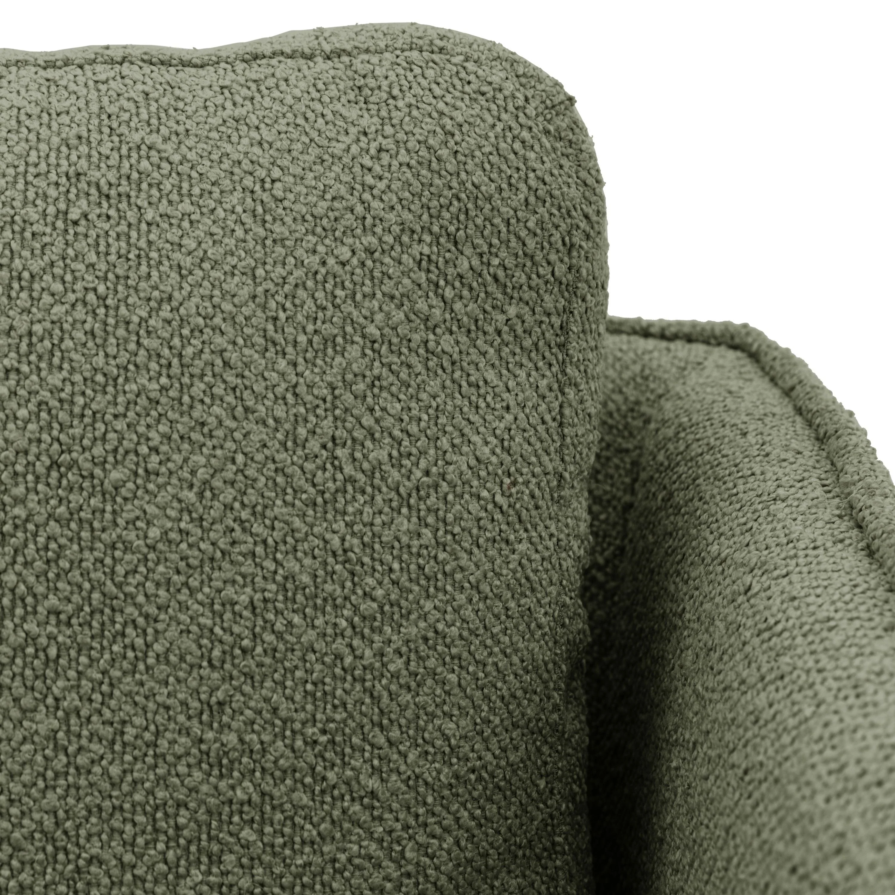 Perri Sofa – Green Boucle - Image 5