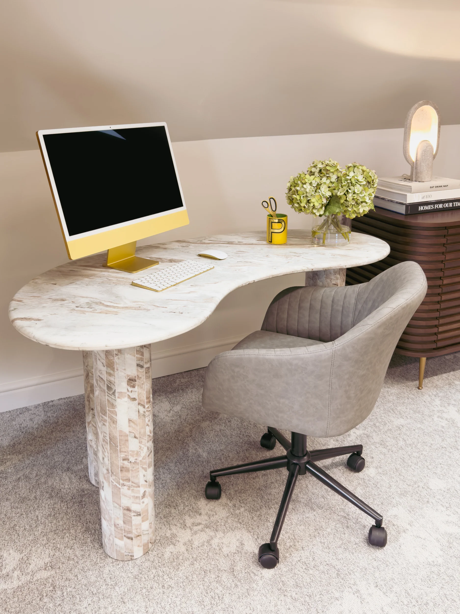 Petra Marble Desk - Image 7