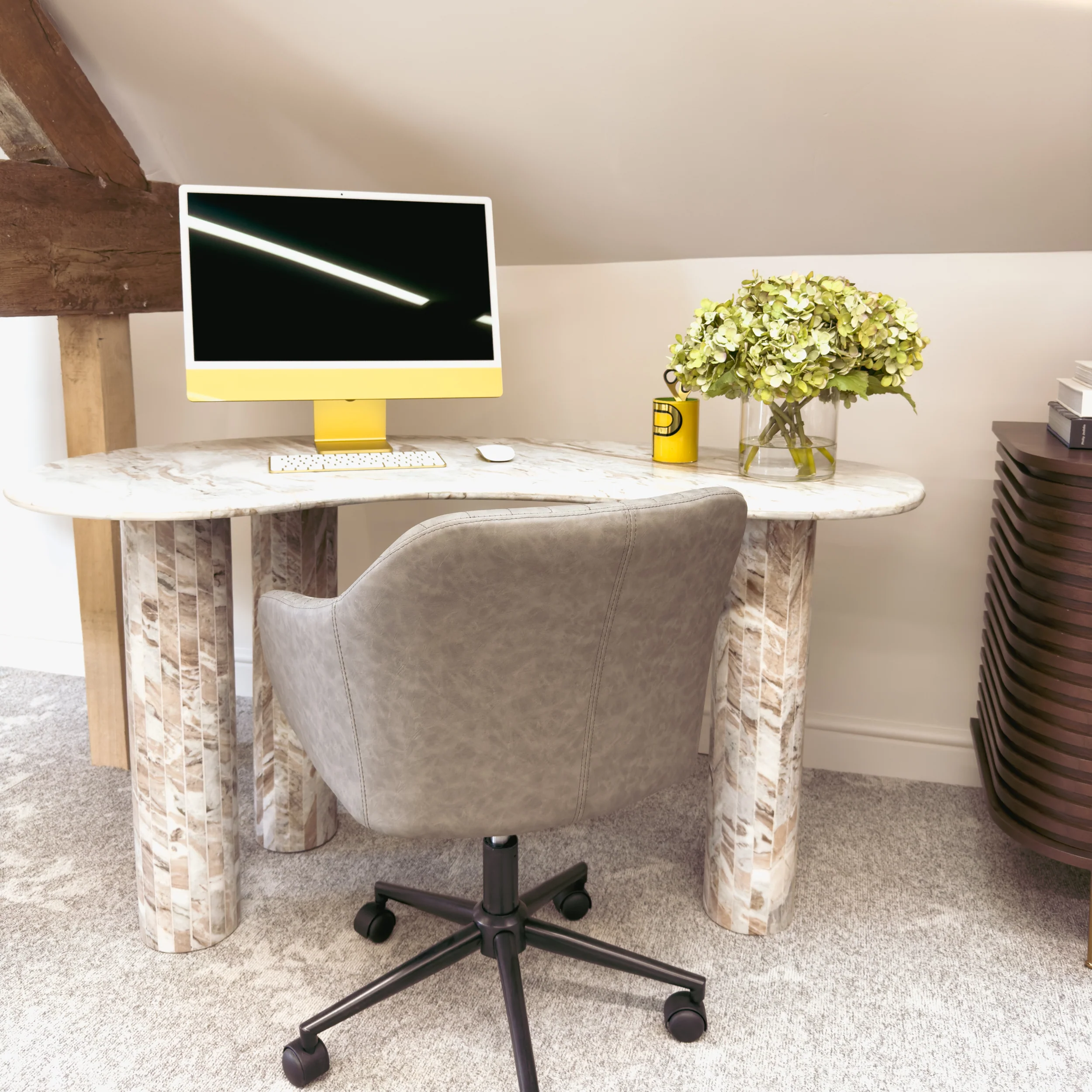 Petra Marble Desk - Image 8
