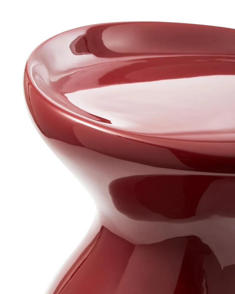 Pols Potten Body Stool – Burgundy Red - Image 3