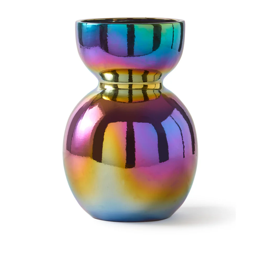 Pols Potten Boolb Vase in Multi-coloured Ceramic – Large