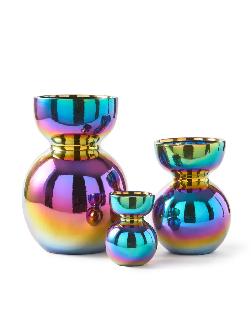 Pols Potten Boolb Vase in Multi-coloured Ceramic – Medium - Image 4