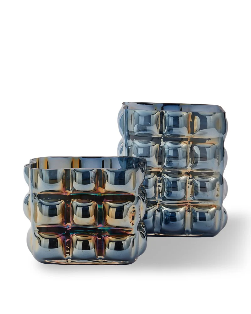 Pols Potten Bubble Vase – Blue – Large - Image 4
