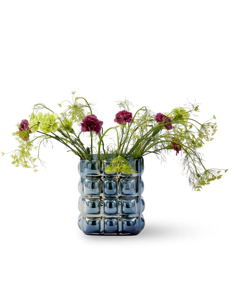Pols Potten Bubble Vase – Blue – Large - Image 5