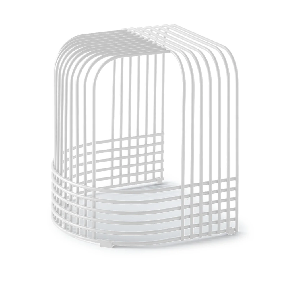 Pols Potten Drop End Stool - White